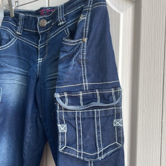 KARV Cargo Capri Denim Pant 25 - Picture 3 of 9